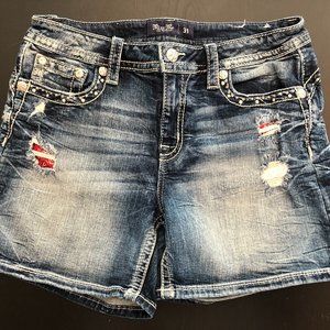 Miss Me Exposed Bandana Pocket Mid By Miss Me